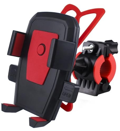 HJTEDHE Mobile Phone Holder Motorcycle Mobile Phone Holder Electric Bike Motorcycle Mobile Phone Holder Car Riding Supplies Motorcycle Navigation Holder Bike Phone Holder