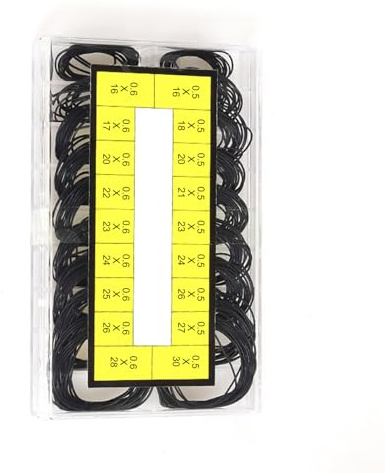 Guarnizioni per orologio – 16 30 mm impermeabile guarnizione in gomma, set di riparazione rondelle | Guardiano della guarnizione rotonda – strumento di ricambio professionale per orologio