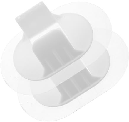 PRETYZOOM 2 Abrazaderas De Tubo En Forma De U Para Manguera De Desagüe De Lavadora. Soportes Adhesivos De Pvc Para Mangueras Que Mantienen Las Tuberías Y Reducen Las Vibraciones.