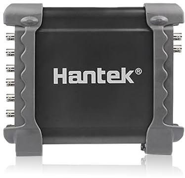 Hantek1008C+ Kfz-Diagnose Oszilloskop mit HT30A+HT201+HT307 Messzubehör-Set | Virtuelles Oszilloskop mit HT30A Testleitungen, HT201 Dämpfungsglied und HT307 Tastkopf-Set für Fahrzeugprüfung