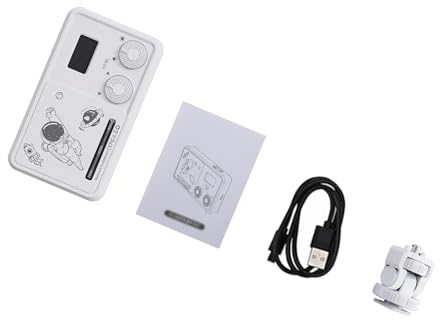 Fabater Lumière de Remplissage LED pour Selfie Portable, 3 Modes de Couleur pour Photographie sur Smartphone, Adaptée à L'enregistrement Vidéo et au Streaming en Direct 4,8 X 2,83 X 0,78 Pouces