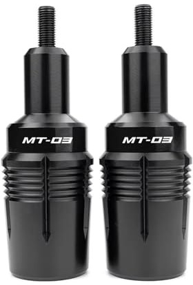 Sturzschutz Sturzpads Sturzschutz Für Motorräder, Rahmenschleifer, Crash-Protektoren Für Yamaha MT 03 09 07 MT09 MT03 MT07 MT-09/SP MT-03 2014-2025 Fallschutz(Schwarz,X-2)