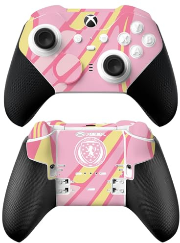 Head Case Designs Officially Licensed Scotland National Football Team Home 2026 Kit Vinyl Sticker Gaming Skin Decal Cover Compatible With Xbox Series X & S Elite Wireless Controller Series 2