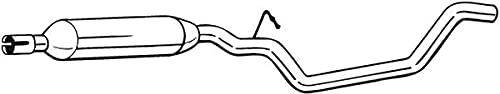 BOSAL 283-875 Mittelschalldämpfer