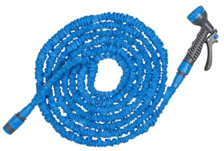 Wunderschlauch blau dehnbar flexibel 75 bis 22 m Schlauch Gartenschlauch Flex