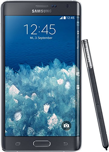 Samsung Galaxy Note Edge Smartphone (14,2 cm (5,6 Zoll) Super-AMOLED-Display, 2,7GHz Quad-Core Prozessor, 3GB RAM, 16 Megapixel-Kamera, Android 4.4) Charcoal Black