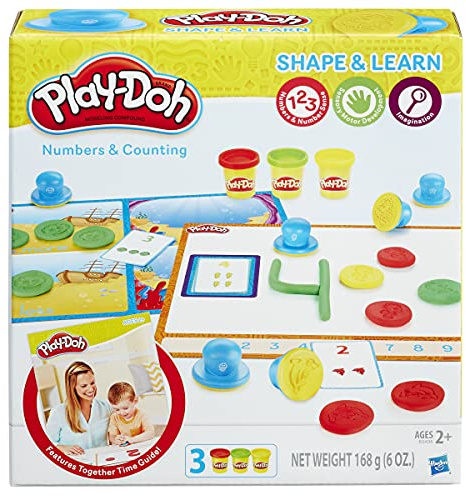 Play-Doh Formen und Lernen von Zahlen und Zählen