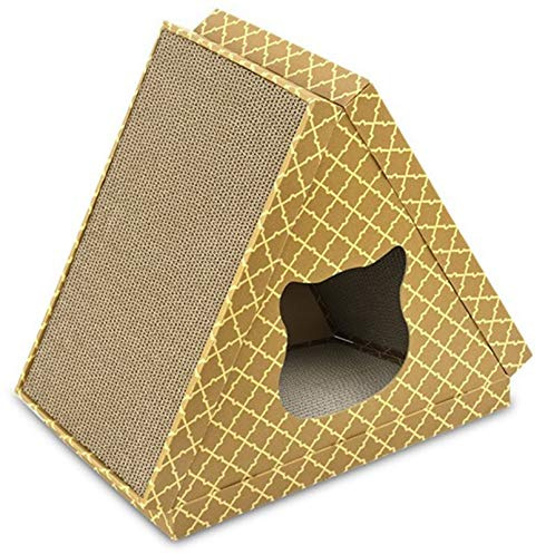 Just-sale Katzen Papp & Kratzkarton Pyramide Katzenspielzeug und Höhle…