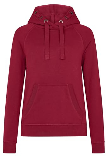 HRM Sweat à Capuche Raglan Premium Enfants, Bordeaux, Taille 152 I Pull à Capuche Enfant, Commerce Équitable, 320 g/m² I Hoodie en 70% Coton et 30% Polyester Recyclé