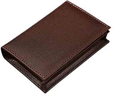 Kartenetui für Damen/Herren Visitenkartenbox Kartenaufbewahrungsbox Visitenkarte Kartentasche Kartenhalter Tragbare Visitenkartentasche mit großer Kapazität Multi-Kartensteckplatz Geschäftskartenhalte