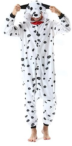 SimZoo Adulto Disfraz Pijama Unisex Pijama Kigurumi Onesie para Carnaval Halloween Cosplay Ropa de Dormir Traje de Disfraz para Navidad Festival Mujer y Hombre