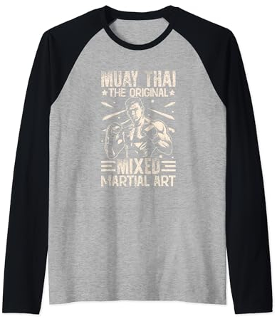 Muay Thai das Original Mixed Martial Art Muay Thai Raglan
