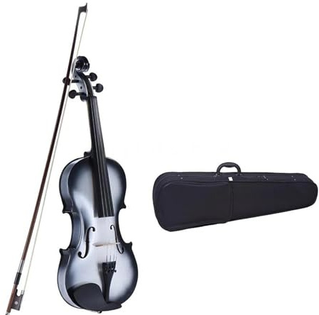 Erwachsenen geige Anfänger Violine Für 4-4 3-4 1-2 1-4 1-8 Größe Geige Anfänger Kit Bogen String Brücke Fall(1/4)