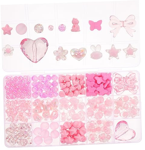 VILLFUL Perlen Zum Basteln Farbige Acrylperlen Lose Für Halsketten Und Armbänder Dekorative Perlen Kreatives Diy-schmuckset