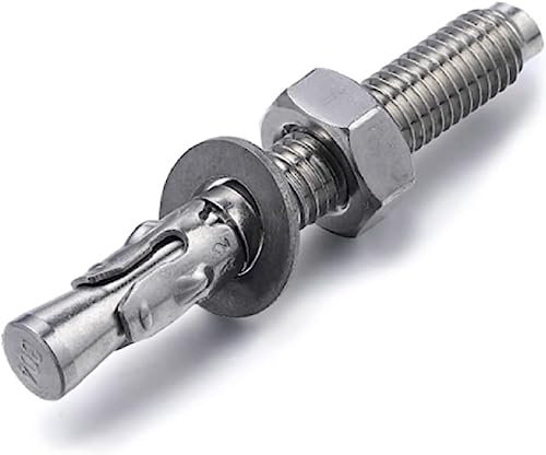 Expansion Bolts,Anchor Bolts,Screws, 304 Stainless Steel car Repair Expansion Screws, Inner Pull Climbing Nails, Elevator Special Expansion Bolts,(M8*110[2pcs])(M8*90[2pcs])