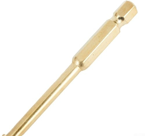 Set di punte da trapano da 6 mm per piastrelle in ceramica, marmo e vetro, 5 pezzi, codolo esagonale, punta in carburo per forare piastrelle, legno, metallo, plastica, cemento, grado industriale per