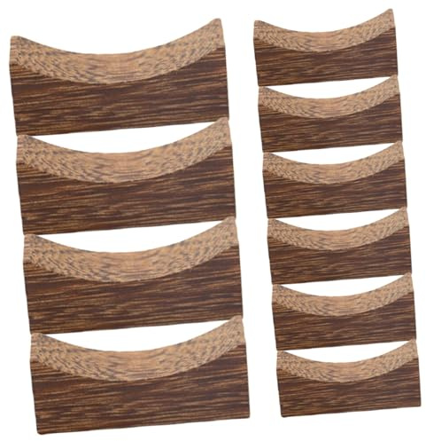 Generico Porta Bacchette Legno 12 Pezzi Poggiaposate, Supporto Cucchiaio e Forchetta in Stile Giapponese per Tavola da Pranzo, Utensili Cucina Decorativi