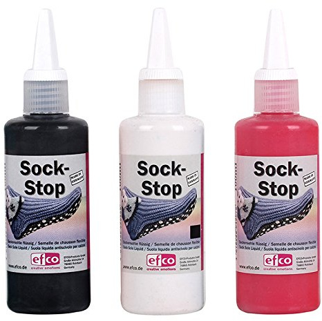 Sock-Stop 3er Pack schwarz, creme, bordeaux - trendig und echt anziehend