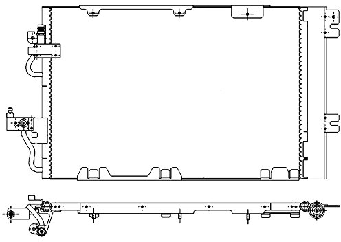 BEHR HELLA SERVICE 8FC 351 301-741 Kondensator, Klimaanlage