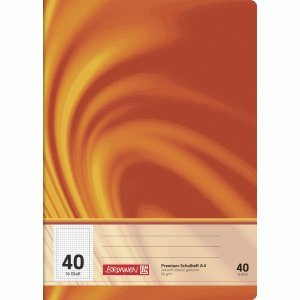 Brunnen 25 x Schulheft Young Vivendi A4 Lineatur 40 90 g/qm 16 Blatt