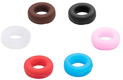 HEALLILY 12 Sätze Silikon-brillenhalter Anti-rutsch-bügelspitzen Brillentempel Brillenhalter Aus Silikon Brillen Ohr Haken Gl? Ohr Grip Brillenbügel Brillenauflage Runden