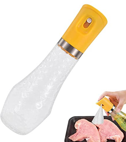 delr Pulverizador de aceite para hornear,Pulverizador de aceite en 260 ML para cocinar | Vaporizador de aceite de oliva, Vaporizador de aceite de oliva para Sala, Barbacoa, Cocinar