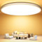 OUILA Plafoniera LED Soffitto 24W, Ø30CM 3000K Lampadario 2400LM Moderna Rotonda da Bagno IP44 Impermeabile per Camera da Letto, Cucina, Balcone, Ufficio, Soggiorno, YLXDD300-24W