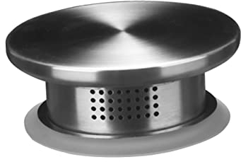 HOMOCONO Tappo Filtrante in Acciaio Inossidabile per Brocca d'Acqua - Coperchio di Ricambio Antispruzzo con Scarico per Versare Bevande - Adatto per Caraffe in e Lattine di Succo