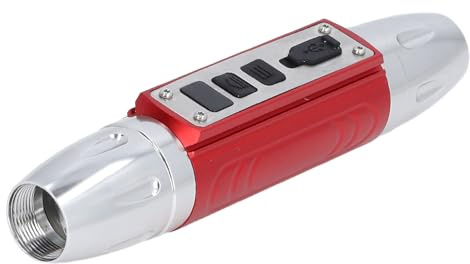 Fdit Antorcha de Identificación de Piedras Preciosas Brillante 4 Modos para Expertos en Joyería Recargable por USB [lámpara Detectora de Luz de Evaluación de jade]