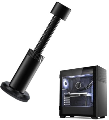 UYVPAER Grafikkarten Halterung Gpu Halterung(50Mm-80Mm) Gpu Stütze Aluminiumlegierung Halterung Höhenverstellbare Grafikkartenhalter Leichte Haltbare Polierte Grafikkarten Halter Mit Magnet, S