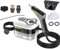Steam Cleaner, 2500W Handheld Steam Cleaner with Adjustable Speeds & 1.2L Water Tank & 4 Brush Heads, Portable Steamer Cleaning Machine for Kitchen Living Room Furniture Car Sofa Cleaning