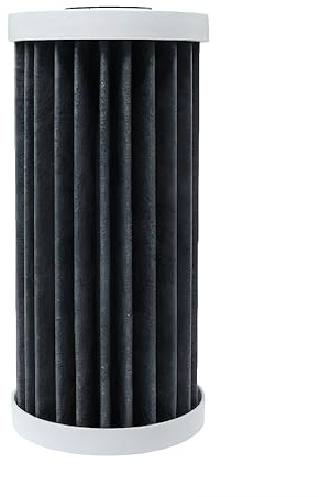 EcoPure EPW4F Premium Carbon FACT Universal Whole Home Filter – Fits Large Capacity Systems – NSF Certified – <1 Micron Filtration – Reduces Chlorine, Sediment, Sand & Dirt – 6-Month Life