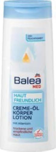 Balea Med Lozione per il corpo, delicato sulla pelle, olio crema, 1 x 400 ml