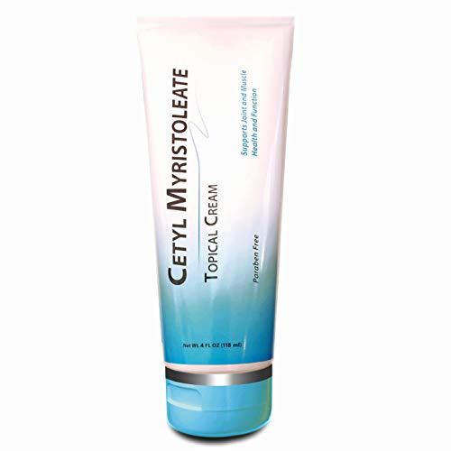 Cetyl Myristoleate Topical Cream Omega 5 Fatty Acid - Helps Reduce Joint and Muscle Discomfort - Includes Arnica, Glucosamine, Aloe,Jojoba, Sunflower & Sesame Seed Oil - 4oz. By Coreceutimin