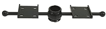 Alumina Products, Inc. MB-B-002 Double Decorative Mailbox Bracket - Post Mount, Cast Aluminum