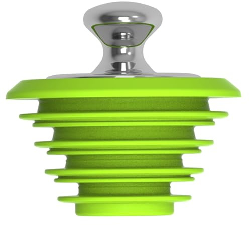 Bathtub Drain Stopper,Silicone Bathtub Stopper, Tub Stopper, Washbasin Drain Plug,Drain Plug (Green，Patented Product)
