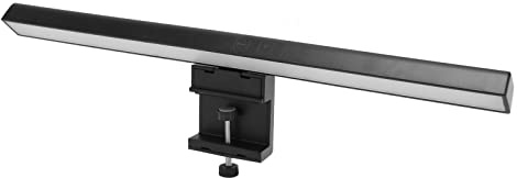 Septpenta Monitor Light Bar, 3 Position Touch Adjustable Computer Monitor Lamp with Timing Function, C Port Clip on LED Light Monitor, Space Saver for Desk, Games, Home, Office