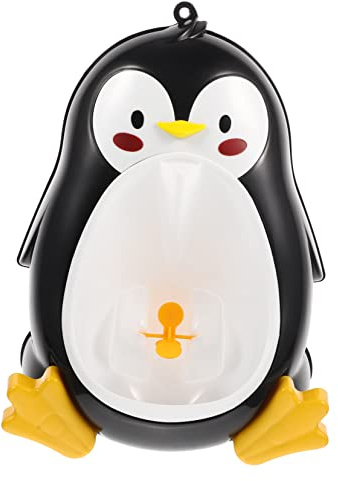 SHOWERORO Pinguin-urinal Für Kleinkinder Badezimmer Jungen Töpfchentraining Abnehmbar Leicht Zu Reinigen Aufhängen Zu Hause