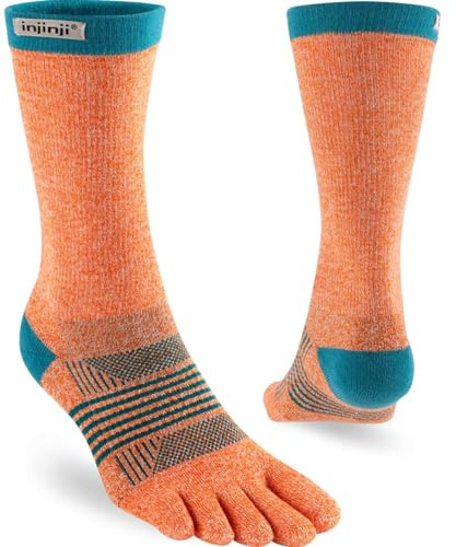 Injinji Zehensocken WOMEN'S TRAIL MIDWEIGHT CREW COMET M/L