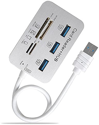 Griwiuiowe USB HUB 3.0 Splitter USB 3 Porte Extensore Multi USB Extension Multiplo 3 0 Hub SD Card Lettore USB 3.0 Expander per PC