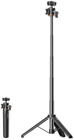 LICHIFIT Ausziehbarer Selfie-Stick DJI Osmo Pocket Halterung für Insta360 ONE X3/X2 Action-Kamera