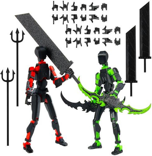 FePen T13 Action Figure (formato), Hiros 13, Action Figure, Titan 13, Lucky con armi, giocattolo per decorazione desktop, collezione, design creativo