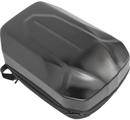 LED-Rucksack, Motorrad-Rucksäcke für Männer und Frauen, Wasserdichter, Programmierbarer Farbbildschirm, für Motorrad-Radreisen, 18-Zoll-Hartschalenkoffer mit Großer Kapazität