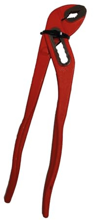 SikuroTech Pinza Regolabile Poligrip 250 mm – Acciaio Cromo Vanadio con Ganasce e 7 Posizioni di Regolazione – Pinza a pappagallo per Tubi, Dadi, Raccordi – Impugnatura Ergonomica