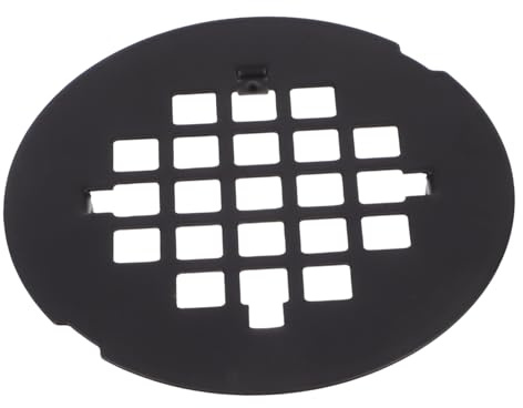 Operitacx Rejilla Metálica Redonda para Desagüe de Ducha Filtro Atrapapelos Resistente Inoxidable para Drenaje Antiolor Fácil Instalación para Baño