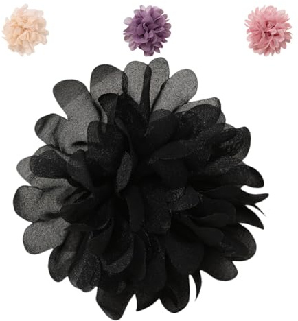 GLEAVI Spilla Decorativa Floreale 4 Pezzi Spilla a Forma di Fiore Leggera e Resistente Chiusura in Metallo Accessori Eleganti per Abiti da Donna per Matrimoni Banchetti e Feste