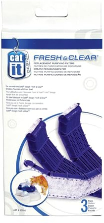 Catit Fresh & Clear Replacement Filters - 3 Pack