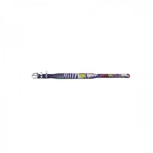 Mühlan Zoobedarf Hunter Halsband Tropical Nickel, Farbe: violett Größe: 27 cm, Hundhalsbänder, Erziehungshalsband