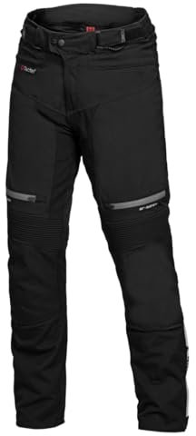 IXS Motorradhose Puerto-ST Textilhose schwarz L (kurz), Herren, Tourer, Ganzjährig, Polyamid