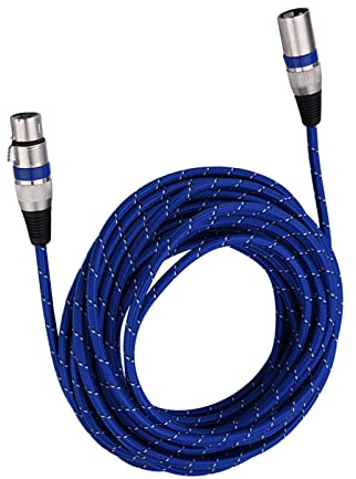 Mikrokabel Kabel XLR Stecker zu Buchse Stecker Balance 3-poliges Mikrofon MIC Audiokabel 1M-20M(10 Meter)